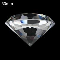 20-70mm Big Clear Crystal Diamond Large Glass Home Paperweights Ornaments Decoration Chrismas Wedding Party Romantic Crafts Gift