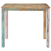 vidaXL Baro stalas 110 x 55 x 100 cm Kieta atnaujinta mediena