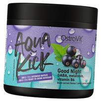 Gamma-aminobutyric acid with Melatonin and Vitamin B6, Aqua Kick Good Night, Ostrovit 300g Blackcurrant (72250022) 300g Black currant