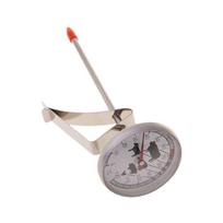 Stainless Steel Instant Read Probe Thermometer BBQ Food Cooking Meat Gauge gray