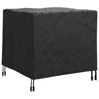vidaXL Baldų uždangalas 82 x 82 x 65 cm 210D Oksfordo audinys Juodas