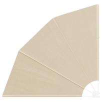 vidaXL Balkono privatumo ekranas 140 x 140 cm Poliesteris Smėlio