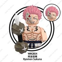 Jujutsu Kaisen Karštas Anime Mini Veiksmo Figūrėlės Satoru Gojo Modelis Klasikinis Animacinis Filmukas Statybiniai Blokeliai Itadori Yuji Lėlės Kaladėlės Žaislas Dovana