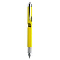 Yousheng Multitool Pen Multi-functional Pens with LED Light Flathead Phillips Screwdrivers Level Ruler Bottle Opener Stylus Cool Gadgets Gifts for Men geltona
