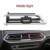 Car Front Middle Left Right AC Vent Grille Outlet Clip Repair Kit For BMW X5 X6 X7 Series G05 G06 G07 - 64119458543 Polished Black Left black