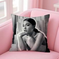 Ariana G-Grande singer pretty arter Cushion Cover Comfortable Reversible Pillow Cover Ideal for Car Sofa Bedroom & Beyond 30cmx30cm