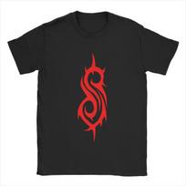 Funny Slipknots-Symbol T-Shirt Men O Neck 100% Cotton T Shirt Short Sleeve Tees Gift Idea Tops S juoda