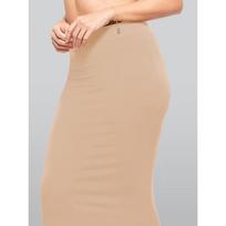 Lyra Lycra Saree Shapewear Apatinis sijonas moterims 2XL white