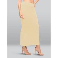 Lyra Lycra Saree Shapewear Apatinis sijonas moterims L kreminė