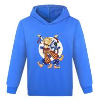Cool Fnaf Sundrop Moondrop Streetwear 3D Harajuku Anime Hoodie Teenager Tracksuit  Sweatshirt Sudaderas Loose Pullovers 160 blue