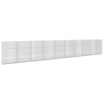 vidaXL Gabionas su 3,5 mm laidu ir 5x5 cm tinkleliu 1000x30x150 cm
