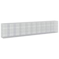 vidaXL Gabionas su 3,5 mm laidu ir 5x5 cm tinkleliu 1000x100x200 cm