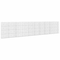 vidaXL Gabionas su 5 mm viela ir 10x10 cm tinkleliu 1000x20x200 cm