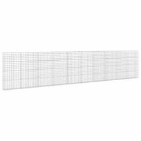 vidaXL Gabionas su 3,5 mm viela ir 10x10 cm tinkleliu 1000x30x200 cm