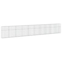 vidaXL Gabionas su 3,5 mm viela ir 10x10 cm tinkleliu 1000x50x150 cm
