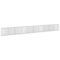 vidaXL Gabionas su 3,5 mm viela ir 5x10 cm tinkleliu 1000x30x100 cm