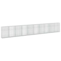 vidaXL Gabionas su 3,5 mm viela ir 5x10 cm tinkleliu 1000x50x150 cm