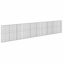 vidaXL Gabionas su 3,5 mm viela ir 5x10 cm tinkleliu 1000x20x200 cm