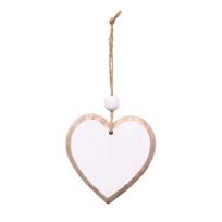 Elegant Wooden Heart Shaped Hanging Pendant Natural Wood Ornament for Bedroom and Party Decorations Anniversary Gift