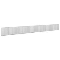 vidaXL Gabionas su 3,5 mm viela ir 5x2,5 cm tinkleliu 1000x20x100 cm