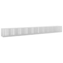 vidaXL Gabionas su 3,5 mm viela ir 5x2,5 cm tinkleliu 1000x100x100 cm