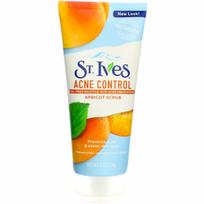 St. Ives Naturally Clear Blemish and Blackhead Control Scrub, Apricot, 6 Ounce (Pack of 2) white