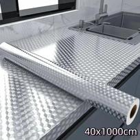 2/5/10 Metrų 3D Aliuminio Folijos Lipni Popieriaus Ritininė Vandeniui Atspari Apsauga Virtuvei Ir Viryklei