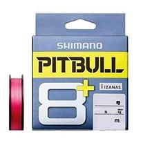 Shimano Pitbull 8+ PE Line 200m LD-M61T 2 (43lb) Traceable Pink yellow