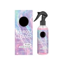 Bathroom cleaner, versatile for various hard surfaces, easy to spray and wipe, suitable for daily use in multiple scenarios to remove stains white