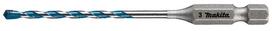 Grąžtas Makita TCT E-14934, medienai/metalas/keramikai, sraigtinis, hex, 3 mm x 9 cm