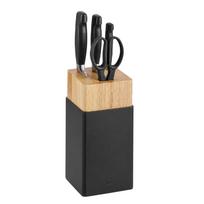 Virtuvinių peilių komplektas, su stovu Zwilling Four Star, ruda sp., 5 vnt.