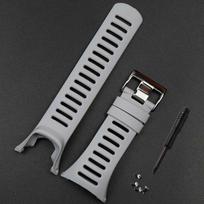 Suunto Ambit Series Peak Outdoor Silicone Rubber Watch Strap for Men 24mm black