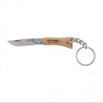 Opinel kišeninis peilis No.2, buko rankena su raktų žiedu