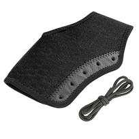 1Pcs Adjustable Lace-Up Ankle Brace Support For Sports Sprain Arthritis Pain Relief Recovery Compression Strap L black