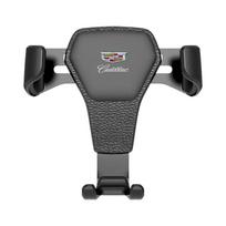 Gravity Car Phone Holder Air Vent GPS Stand Car Accessories For Cadillac Escalade Tiburon Deville Seville XT5 XTS CTS BLS SLS DTS SRX Metal juoda