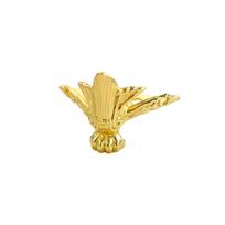Brass Golden Decorative Protector Jewelry  Box Wood Case Corner Bracket Feet Leg Furniture Leg Corner