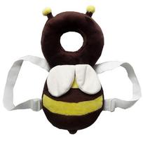 Whimsical Bumblebee And Beetle Infant Pillow Soft Pp Cotton For Comfortable Baby Sleep Bee black