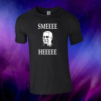 Smeee Heee Smeg Head Red Dwarf Inspired Tv Show Gift Kids/Adults Top T-shirt L blue