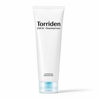 Torriden DIVE-IN Low Molecular Hyaluronic Acid Cleansing Foam 150ml 1 pc white