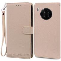 Dėklas Huawei Nova 8i Dėklas Piniginė Odinis Atlenkiamas Viršelis Huawei Nova 8i Telefono Dėklas NEN-L22 NEN-LX1 NEN-LX3 Viršelis Funda For Huawei Nova 8i black