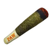 Dog Joint Toys Funny Interactive Dog Cigar Design Plush Squeaky Pet Toys Grinding Teeth Creative Chew Toy For Small Medium Dog žalia