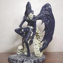Anime Death Note Ryuk Ryuuku Rem Action Figure Pvc Statue Model Toy Doll Office Desktop Ornament Decoration Periphery Boy Gift gray