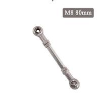 For Electric Mini Kids ATV Go Kart Buggy Quad Dirt Pit Bike 81-111mm Steering Tie Rod kit Ball Joint M8 Ball Joiner Bolt Tie Rod gray