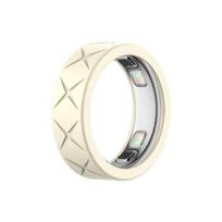 Silicone Smart Ring Protective Case Elastic Ring Protector for Oura Ring 5 Smart Ring Accessories S smėlis