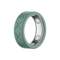 Silicone Smart Ring Protective Case Elastic Ring Protector for Oura Ring 5 Smart Ring Accessories S tamsiai žalia spalva