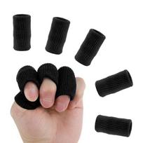 Basketball Finger Guard, Volleyball Badminton Protective Cover, Nylon Finger Cover, Joint Guard. black