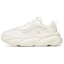 Anta Cat Paw Lifestyle Series Meow Shoes Shock Absorption Non-Slip Wear-Resistant Breathable Low-Top Dad Shoes Women sneaker White 922528894F-8 40 white