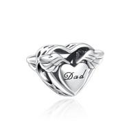 New 925 Silver Air Balloon Teapot Umbrella Pendant Bead for Charms Bracelet Necklace Jewelry Accessories white