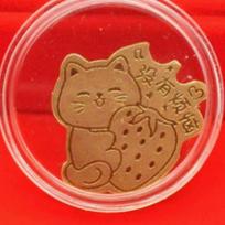 999 Pure Gold Princess Phone Sticker: Luxury Gold Flake Gift for Customers Phone Sticker + Acrylic (Gold 2mg) brown