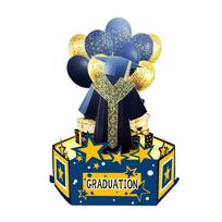 Pop Up Happy Graduation Card 3D Best Wishes Greeting Card Foldable Congrats Grad Card High School College Master Graduation beige